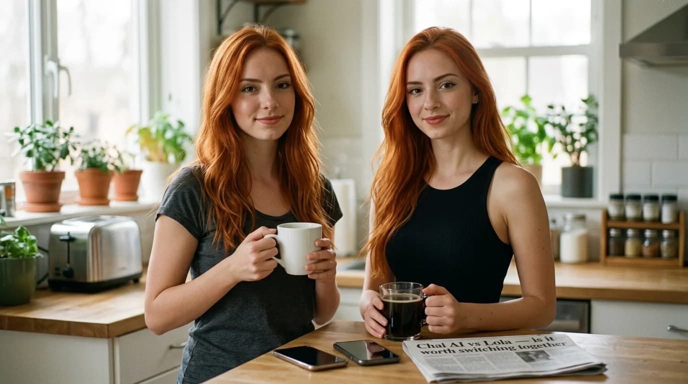Chai AI vs Lola — comparação entre as duas plataformas de chat com personagem de IA
