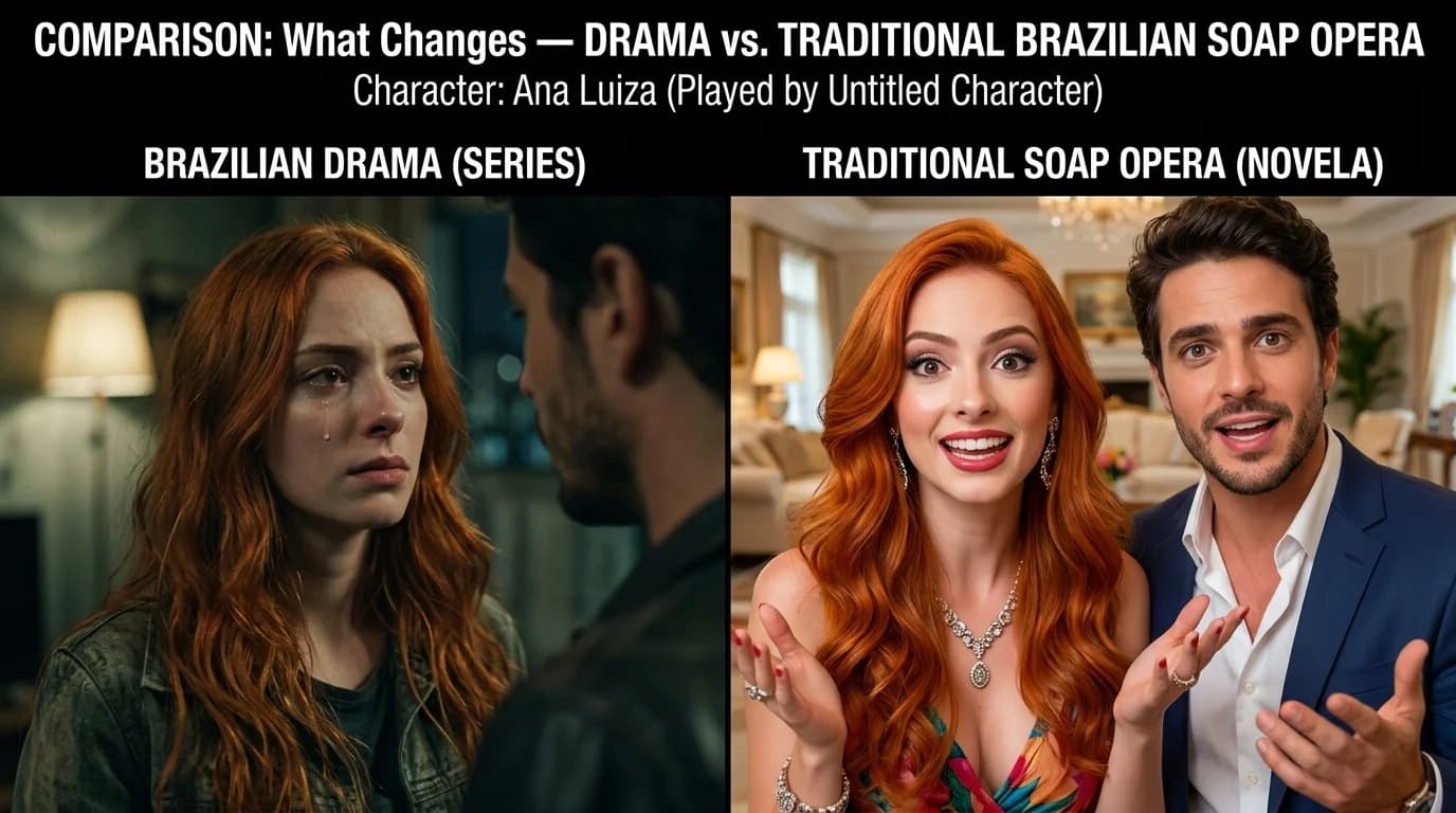 Dorama vs novela BR — Segredos da Lola