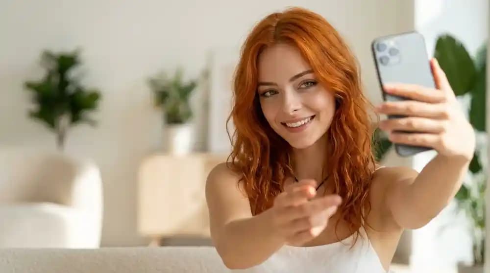 Foto de Namorada Virtual pelo WhatsApp: É Possível?