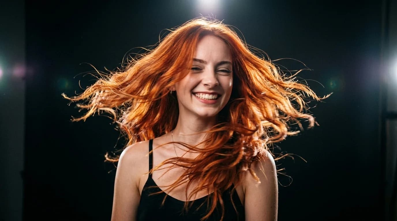 Personagem ruiva — Segredos da Lola