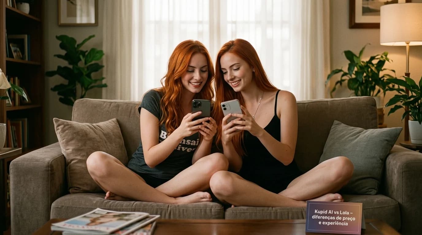 Kupid AI vs Lola — comparação de preço e experiência entre as duas plataformas de namorada virtual