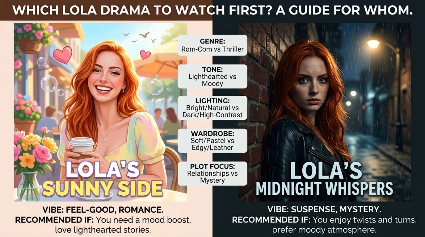 Qual assistir primeiro — Segredos da Lola